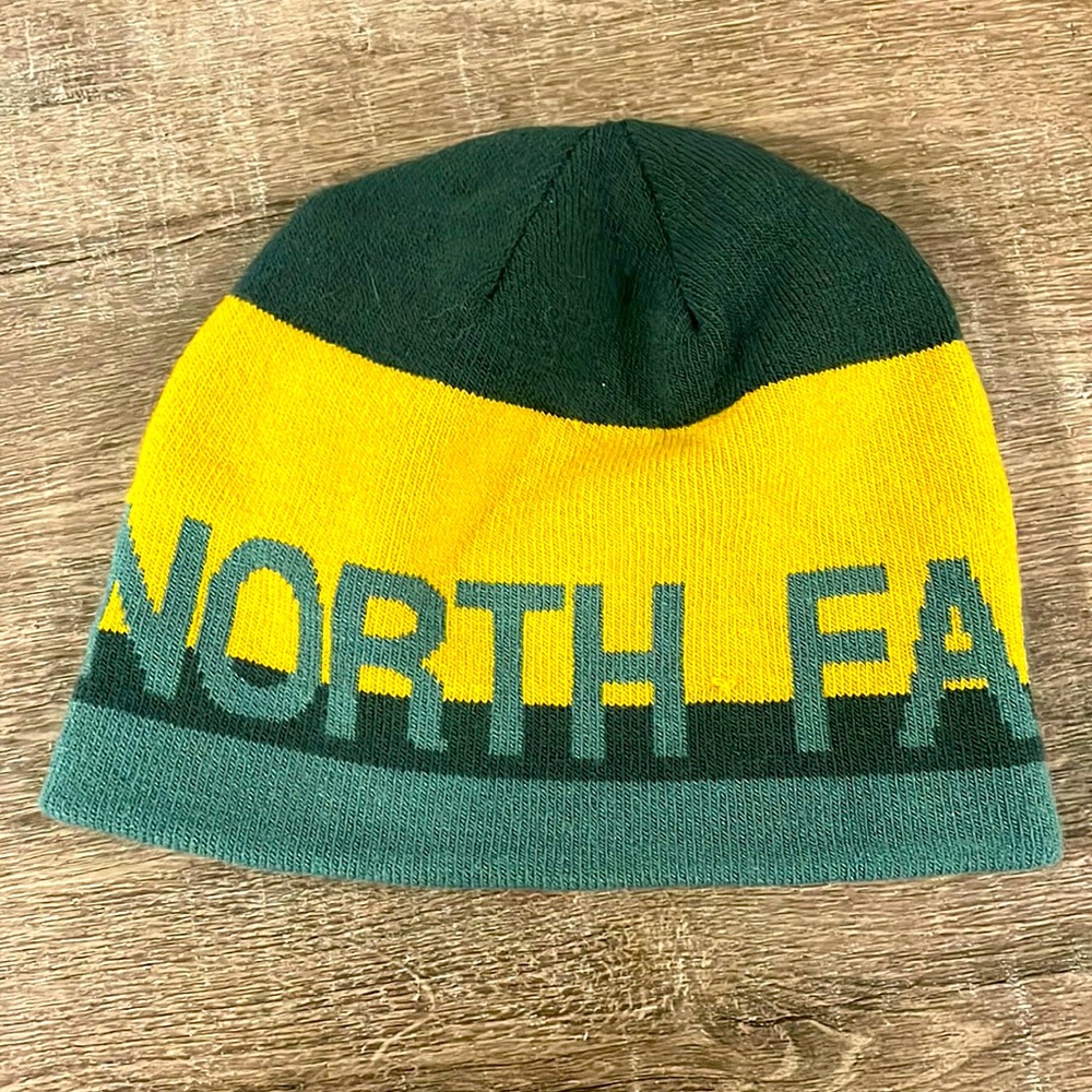 Reversible north face beanie